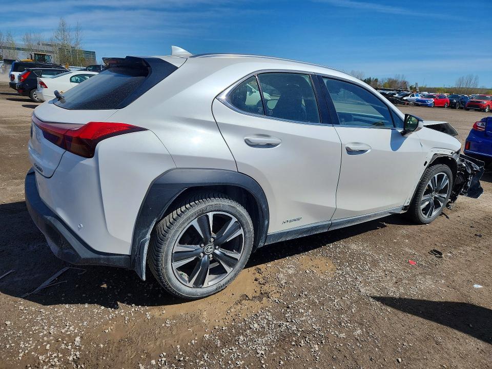 2021 Lexus Ux VIN JTHL9JBH0M2042690 COPART salvage auction — FRONT END, On - Permit No Brand - Unfit, sold $11,800 on 2026-07-07 (photo 3)