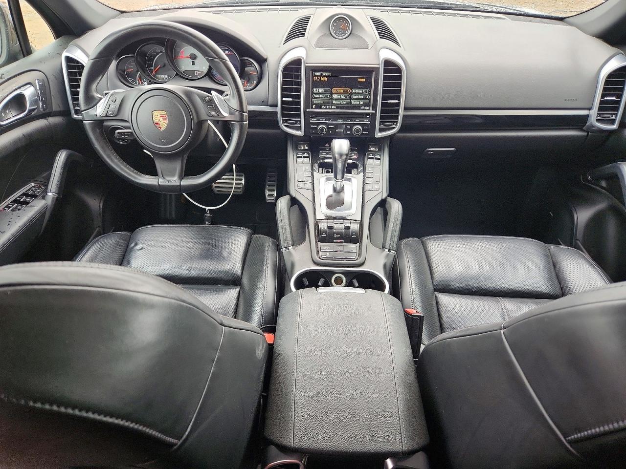 2014 Porsche Cayenne VIN WP1AB2A25ELA58488 COPART salvage auction — Front End, AL - CERT OF TITLE-SALVAGE TITLE, sold $1,850 on 2026-07-01 (photo 8)