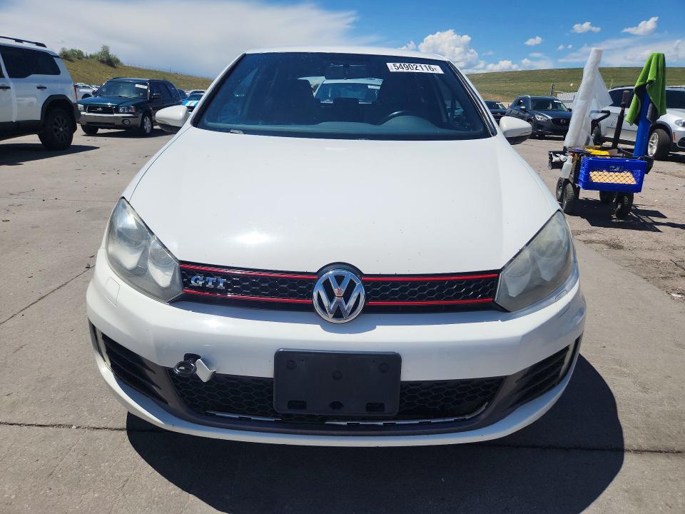 2010 Volkswagen Gti VIN WVWEV7AJ8AW405660 COPART salvage auction — REAR END, Co - Salvage Title, sold $1,050 on 2026-08-12 (photo 5)