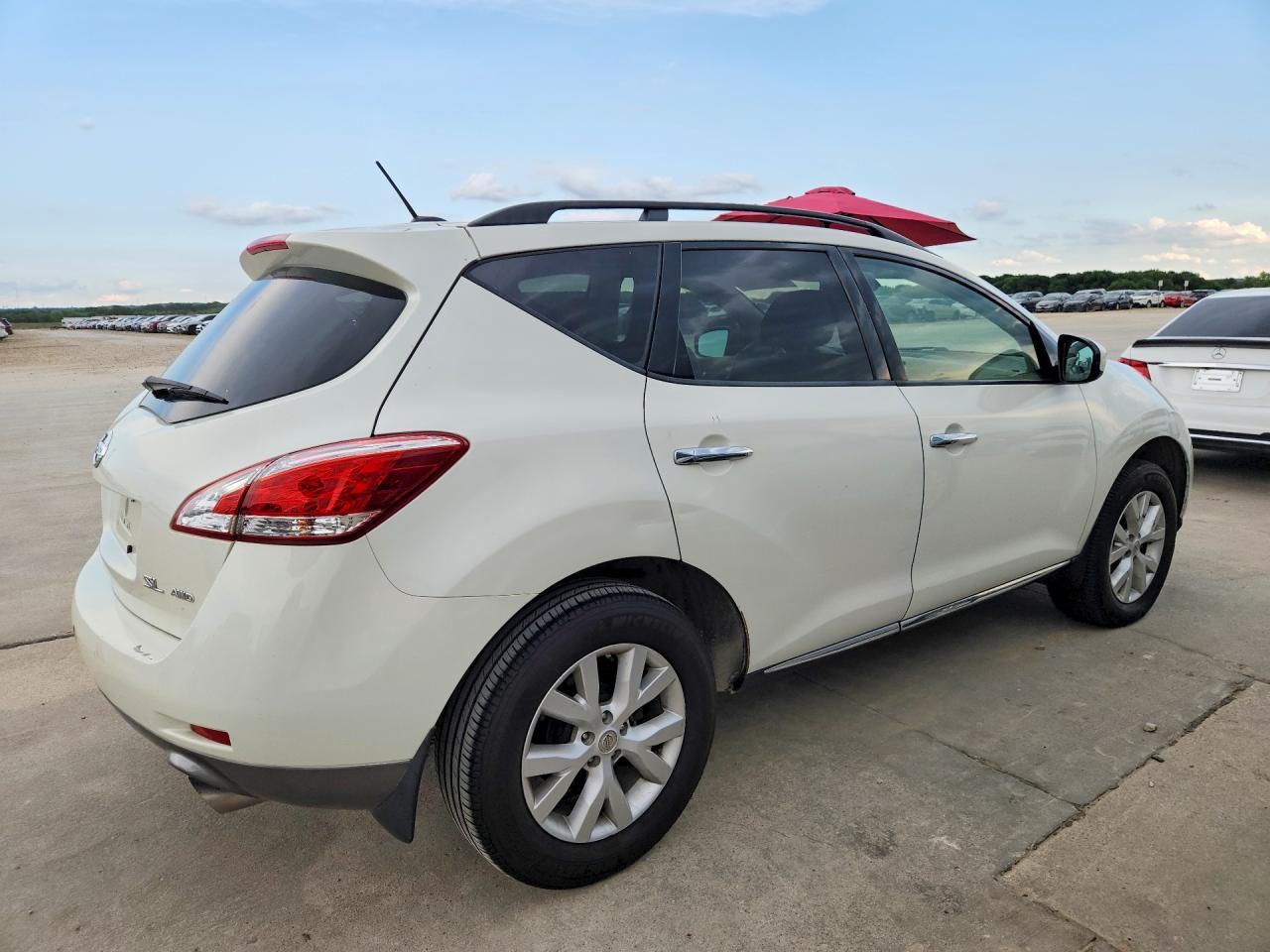 2011 Nissan Murano VIN JN8AZ1MWXBW155030 COPART salvage auction — Front End, TX - CERTIFICATE OF TITLE, sold $1,300 on 2026-07-03 (photo 3)