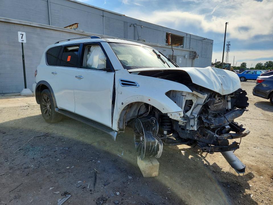 2017 Nissan VIN JN8AY2NE9H9708238 COPART salvage auction — FRONT END, VA - CERT OF TITLE - SALVAGE, sold $1,100 on 2026-07-08 (photo 4)