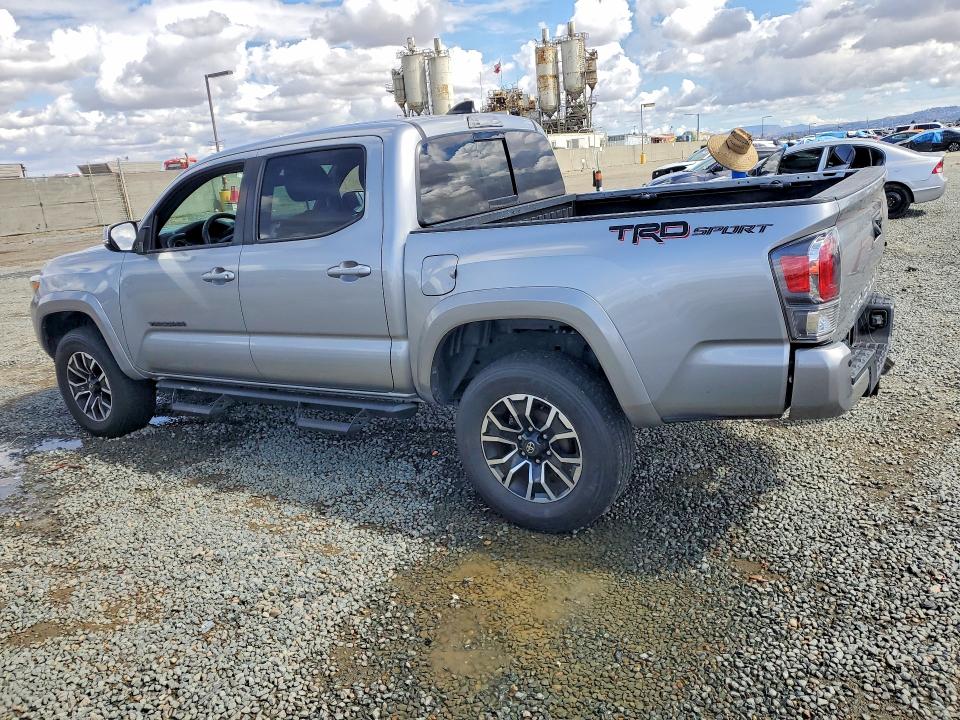 2021 Toyota Tacoma VIN 5TFAZ5CN5MX114149 COPART salvage auction — REAR END, Ca - Salvage Certificate, sold $125 on 2026-07-24 (photo 2)