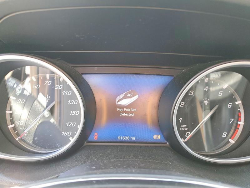 2018 Maserati Levante VIN ZN661YUA2JX301305 COPART salvage auction — FRONT END, Ma - Certificate Of Title, sold $7,200 on 2026-07-30 (photo 9)