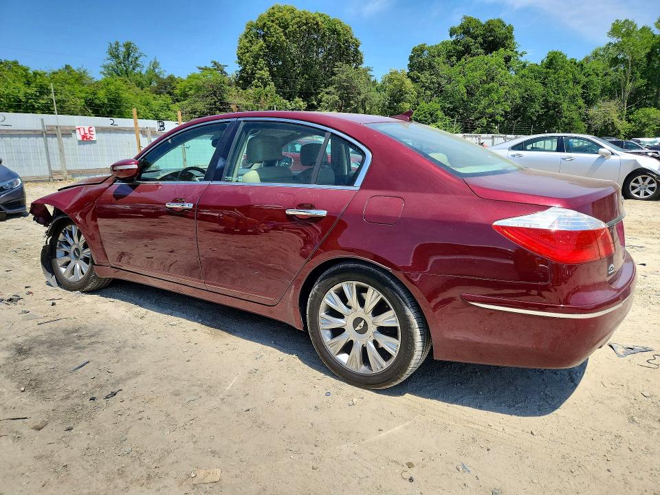 2011 Hyundai Genesis VIN KMHGC4DE4BU124573 COPART salvage auction — FRONT END, Md - Cert Of Salvage > 75% Damage, sold $350 on 2026-07-07 (photo 2)