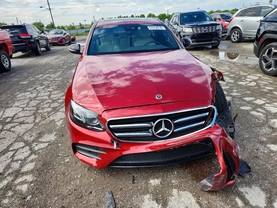 2020 Mercedes-benz E-klasse VIN WDDZF8EB1LA742622 COPART salvage auction — FRONT END, IN - CERT OF TITLE-SALVAGE TITLE, sold $4,000 on 2026-07-28 (photo 5)