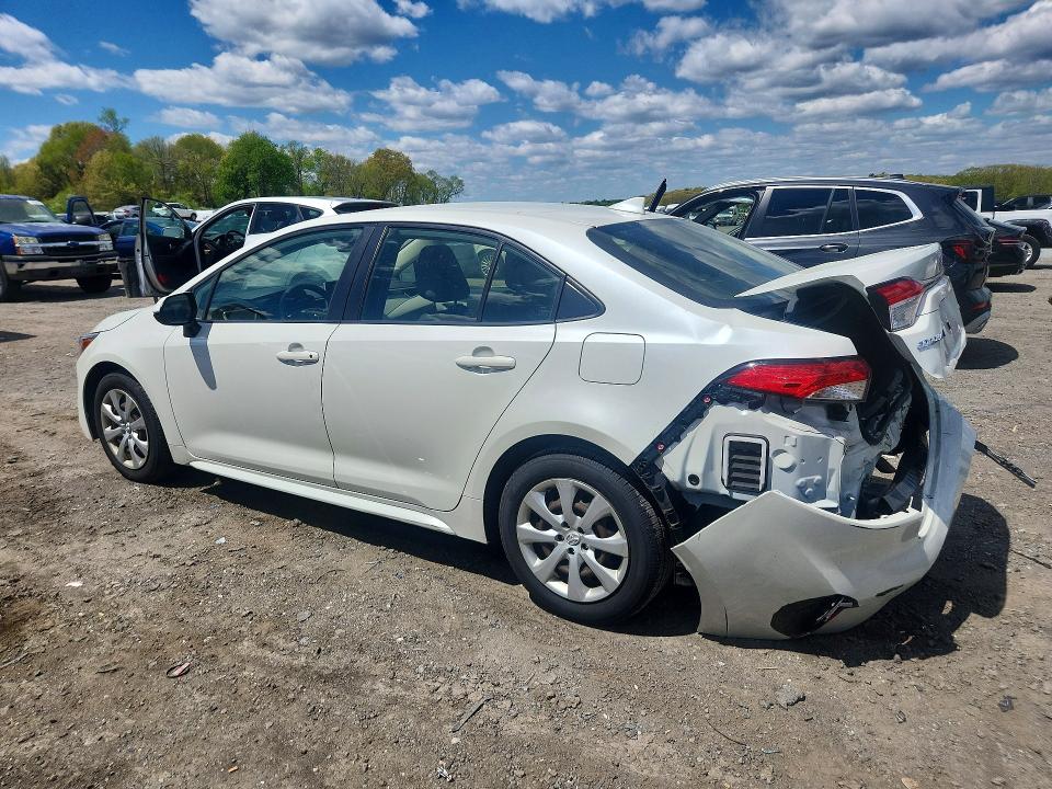 2020 Toyota Corolla VIN JTDEPRAE6LJ068379 COPART salvage auction — REAR END, Ma - Cert Of Title-Salvage, sold $3,550 on 2026-07-11 (photo 2)