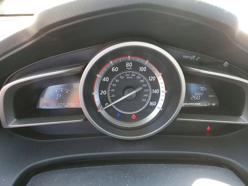 2014 Mazda 3 VIN JM1BM1U73E1166766 COPART salvage auction — FRONT END, On - Permit No Brand - Unfit, sold $2,300 on 2026-07-21 (photo 9)
