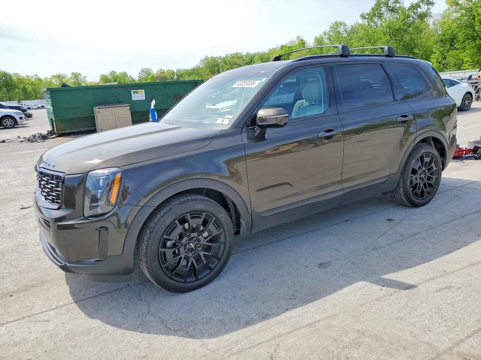 2022 Kia Telluride VIN 5XYP5DHC4NG253278 COPART salvage auction — REAR END, PA - CERTIFICATE OF SALVAGE, sold $11,600 on 2026-07-02 (photo 1)