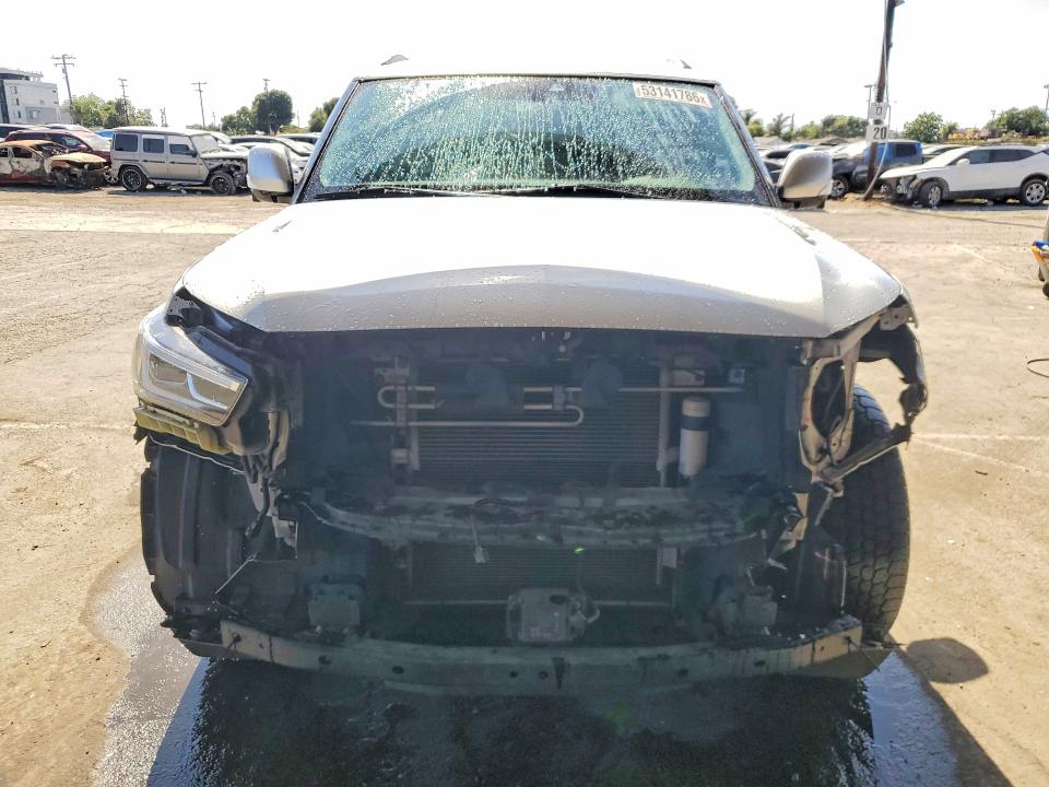 2020 Infiniti Qx80 VIN JN8AZ2NF8L9704907 COPART salvage auction — FRONT END, Ca - Salvage Certificate, sold $7,800 on 2026-07-02 (photo 5)