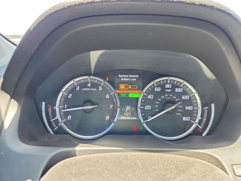 2015 Acura Tlx VIN 19UUB1F56FA019001 COPART salvage auction — SIDE, Az - Cert Of Title - Salvage, sold $3,800 on 2026-07-02 (photo 9)
