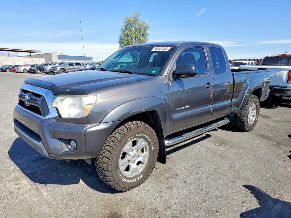 2015 Toyota Tacoma VIN 5TFUU4EN2FX141167 COPART salvage auction — REAR END, Nv - Salvage Title, sold $8,200 on 2026-07-06 (photo 1)