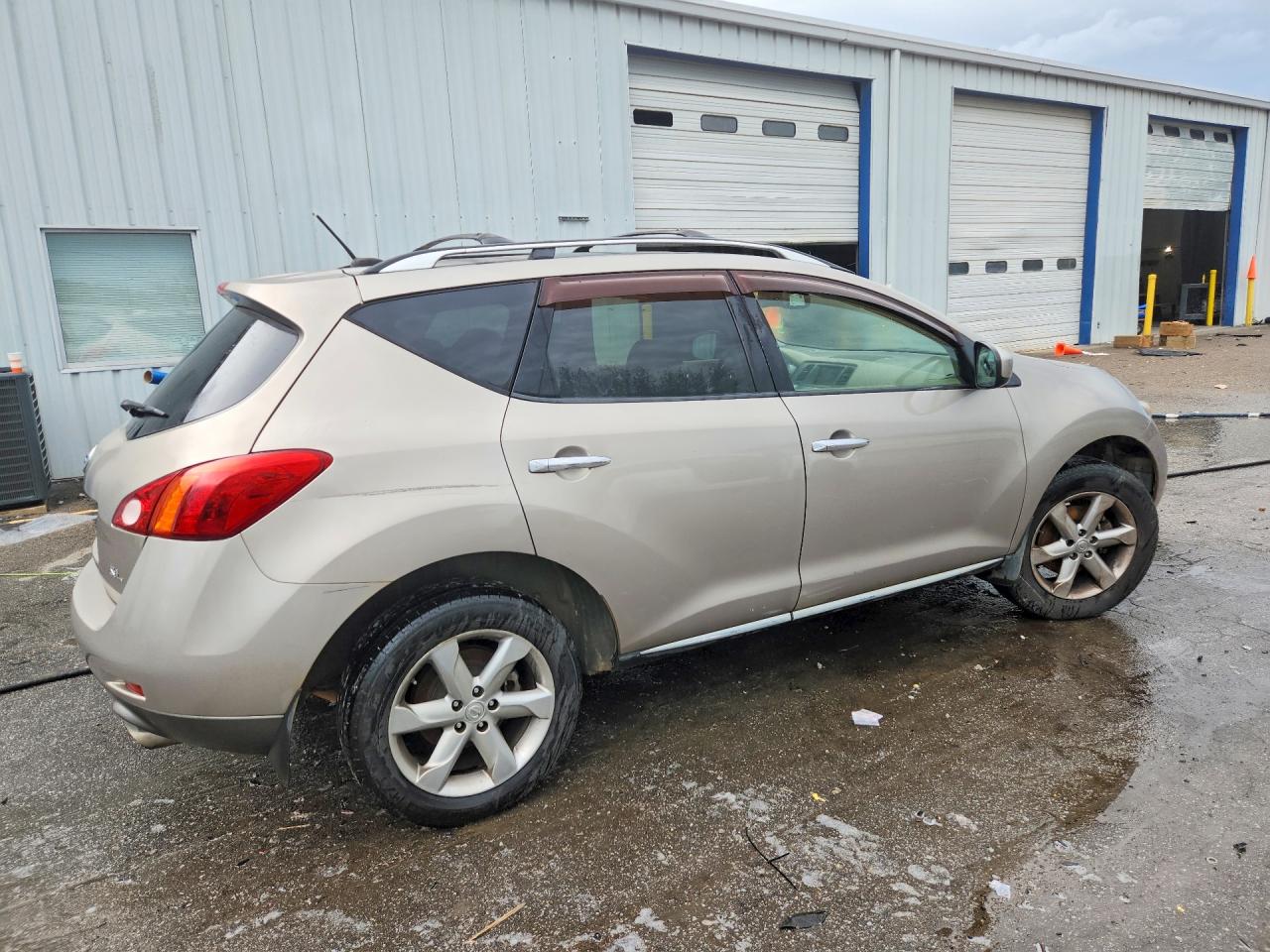 2010 Nissan Murano VIN JN8AZ1MU7AW011402 COPART salvage auction — Vandalized, AL - CERT OF TITLE-SALVAGE TITLE, sold $300 on 2026-06-25 (photo 3)