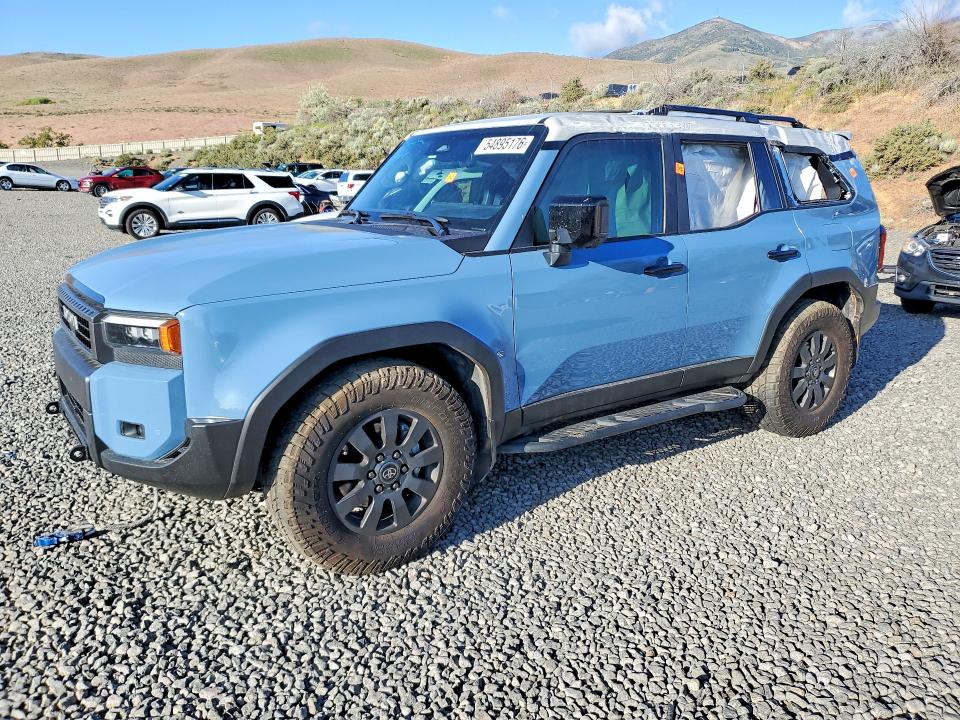 2025 Toyota Land cruiser VIN JTEABFAJ5SK026766 COPART salvage auction — ROLLOVER, NV - SALVAGE TITLE, sold $27,750 on 2026-07-30 (photo 1)