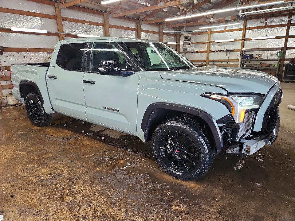 2025 Toyota Tundra VIN 5TFLA5DB5SX295349 COPART salvage auction — FRONT END, IL - CERTIFICATE OF TITLE, sold $26,250 on 2026-07-28 (photo 4)