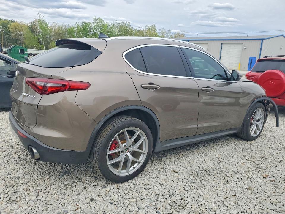 2019 Alfa romeo Stelvio VIN ZASPAKBN7K7C34217 COPART salvage auction — FRONT END, Ma - Cert Of Title-Salvage, sold $2,900 on 2026-07-06 (photo 3)