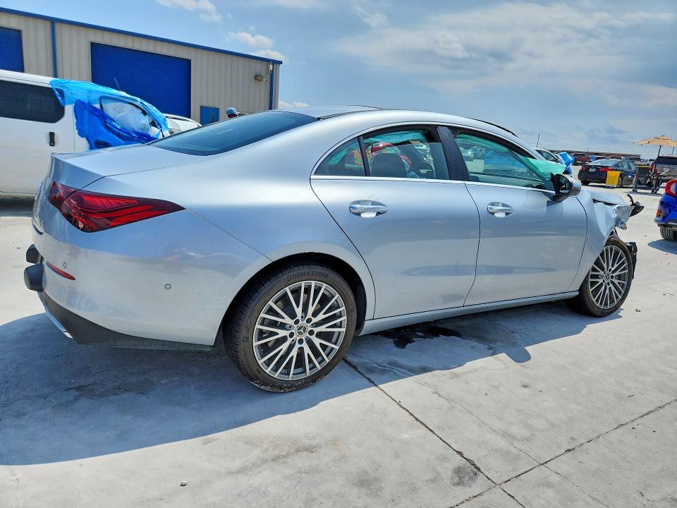 2026 Mercedes-benz Cla-klasse VIN W1K5J4HB5TN602535 COPART salvage auction — FRONT END, Tx - Salvage Vehicle Title, sold $10,600 on 2026-07-07 (photo 3)