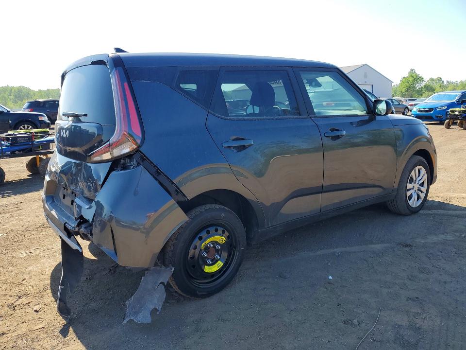 2025 Kia VIN KNDJ23AU5S7957364 COPART salvage auction — REAR END, Oh - Cert Of Title-Salvage, sold $6,400 on 2026-07-20 (photo 3)