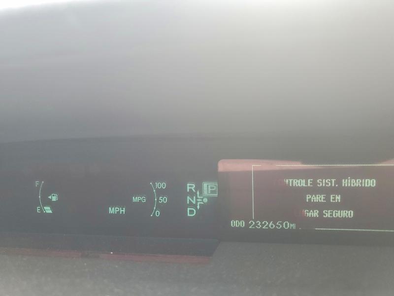 2013 Toyota Prius VIN JTDKN3DU5D1633151 COPART salvage auction — VANDALISM, Ca - Salvage Certificate, sold $400 on 2026-07-30 (photo 9)