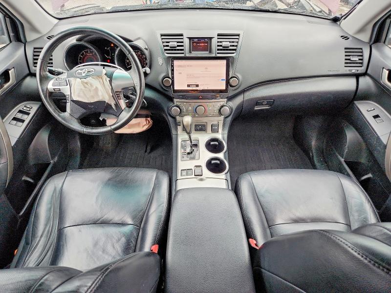 2012 Toyota Highlander VIN 5TDBK3EH1CS156701 COPART salvage auction — FRONT END, Va - Certificate Of Title, sold $2,800 on 2026-07-22 (photo 8)