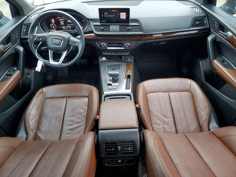 2020 Audi Q5 VIN WA1BNAFY6L2042429 COPART salvage auction — REAR END, Tx - Salvage Vehicle Title, sold $8,800 on 2026-07-10 (photo 8)