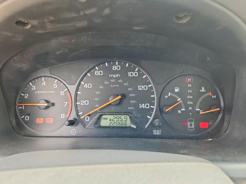 2002 Honda Accord VIN JHMCG567X2C021383 COPART salvage auction — HAIL, Mn - Cert Of Title-Prior Salvage, sold $550 on 2026-07-06 (photo 9)