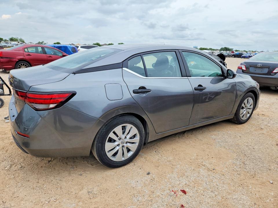 2024 Nissan Sentra VIN 3N1AB8BV3RY278984 COPART salvage auction — MINOR DENT/SCRATCHES, Tx - Salvage Vehicle Title, sold $3,100 on 2026-07-02 (photo 3)