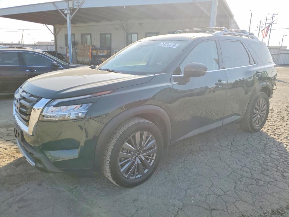 2023 Nissan Pathfinder VIN 5N1DR3CB1PC205224 COPART salvage auction — REAR END, Ca - Salvage Certificate, sold $9,400 on 2026-07-28 (photo 1)