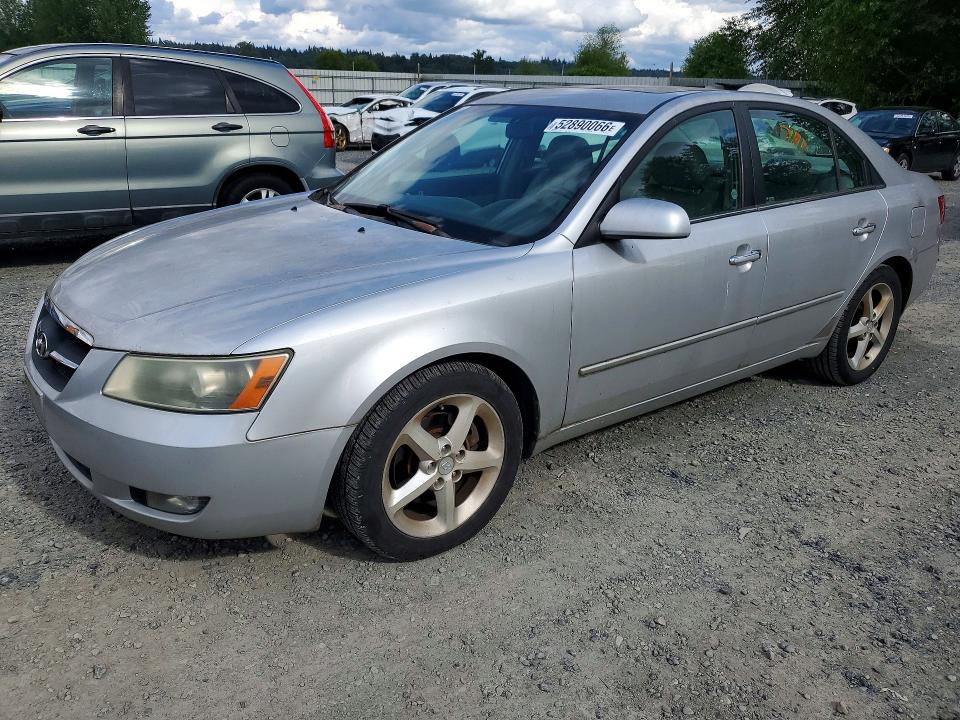 2007 Hyundai Sonata VIN 5NPEU46F87H168107 COPART salvage auction — VANDALISM, Wa - Bill Of Sale, sold $200 on 2026-07-13 (photo 1)