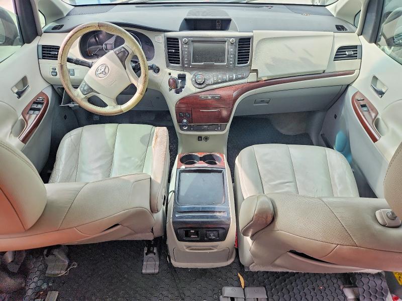2011 Toyota Sienna VIN 5TDYK3DC2BS120627 COPART salvage auction — REAR END, Tx - Salvage Vehicle Title, sold $750 on 2026-07-30 (photo 8)