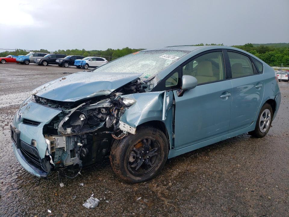 2013 Toyota VIN JTDKN3DU9D1631919 COPART salvage auction — FRONT END, Va - Cert Of Title - Salvage, sold $1,050 on 2026-07-10 (photo 1)