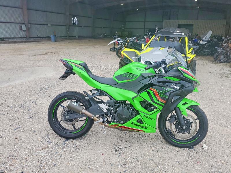 2024 Kawasaki VIN ML5EXGJ1XRDA25010 COPART salvage auction — SIDE, Tx - Salvage Vehicle Title, sold $2,050 on 2026-07-02 (photo 1)