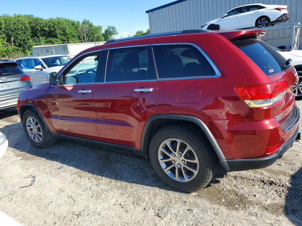 2015 Jeep Grand cherokee VIN 1C4RJFBM8FC675710 COPART salvage auction — MECHANICAL, WV - CERTIFICATE OF TITLE (P), sold $3,100 on 2026-08-04 (photo 2)