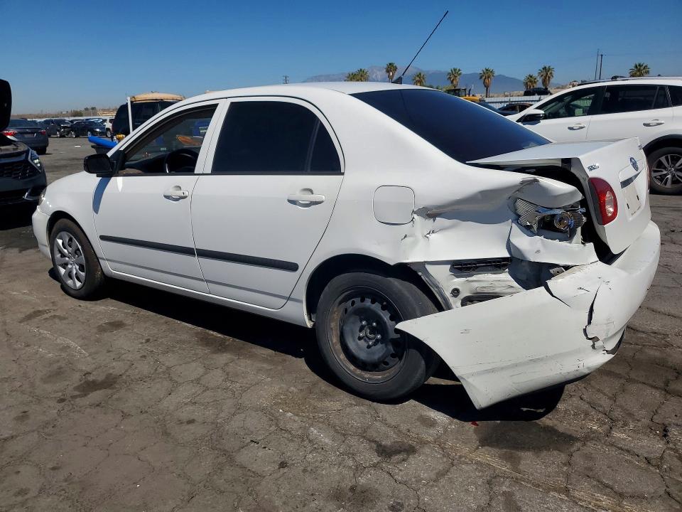 2005 Toyota Corolla VIN JTDBR32E552053944 COPART salvage auction — REAR END, Ca - Salvage Certificate, sold $500 on 2026-07-02 (photo 2)