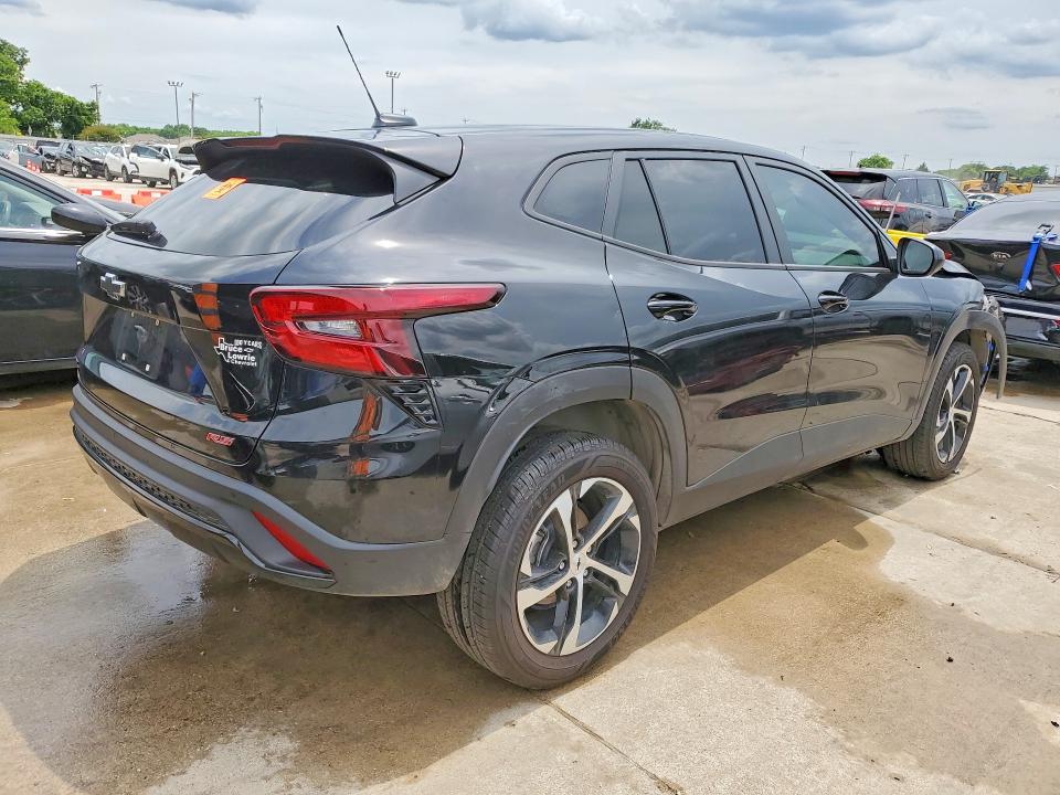 2025 Chevrolet Trax VIN KL77LGEP1SC321712 COPART salvage auction — FRONT END, Tx - Certificate Of Title, sold $3,200 on 2026-07-07 (photo 3)