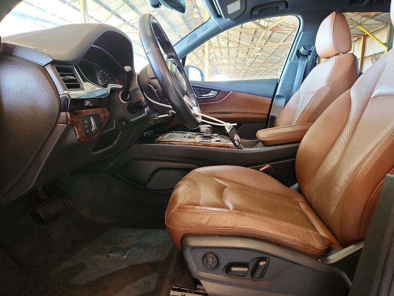 2017 Audi Q7 VIN WA1LAAF75HD033899 COPART salvage auction — NORMAL WEAR, Fl - Certificate Of Title, sold $6,700 on 2026-07-08 (photo 7)