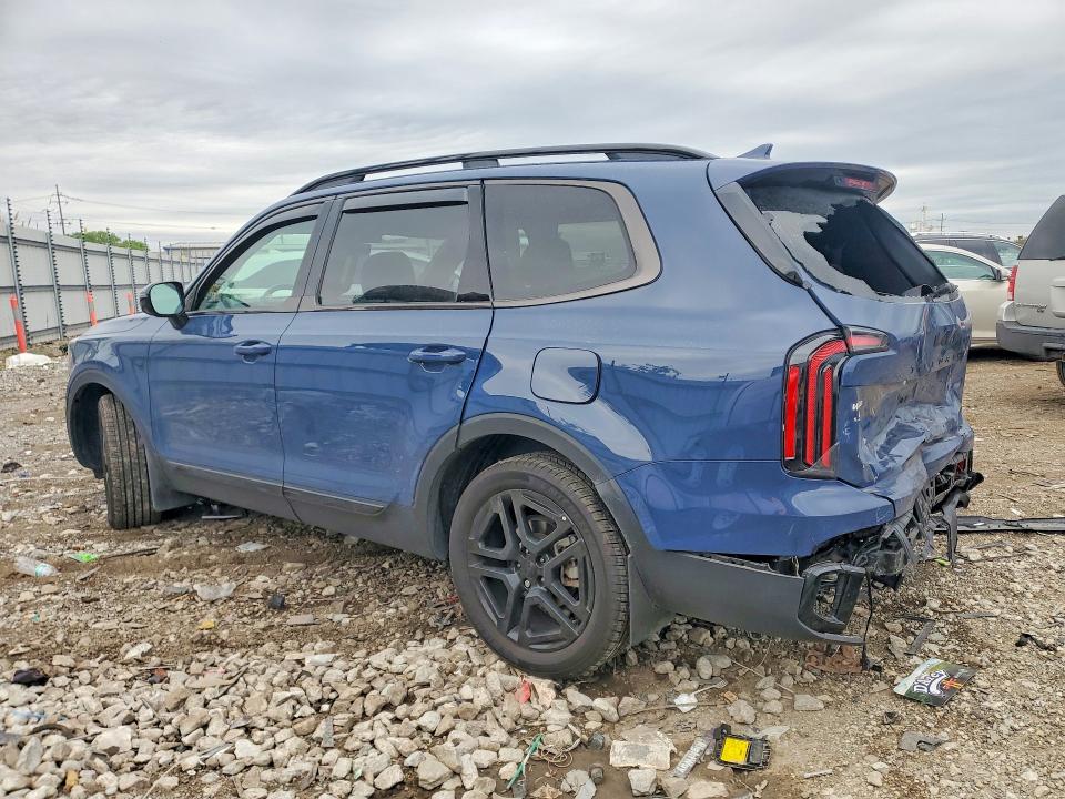 2025 Kia Telluride VIN 5XYP5DGC9SG641667 COPART salvage auction — REAR END, Il - Salvage Certificate, sold $18,200 on 2026-07-08 (photo 2)
