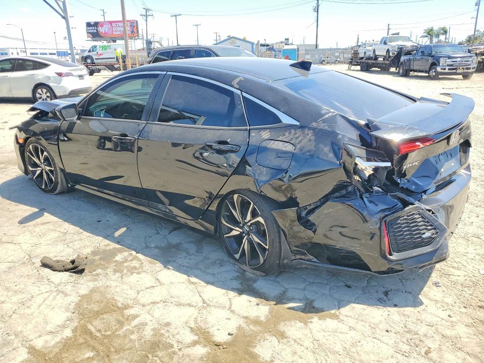 2019 Honda Civic VIN 2HGFC1E52KH701912 COPART salvage auction — FRONT END, Ca - Salvage Certificate, sold $4,850 on 2026-07-02 (photo 2)