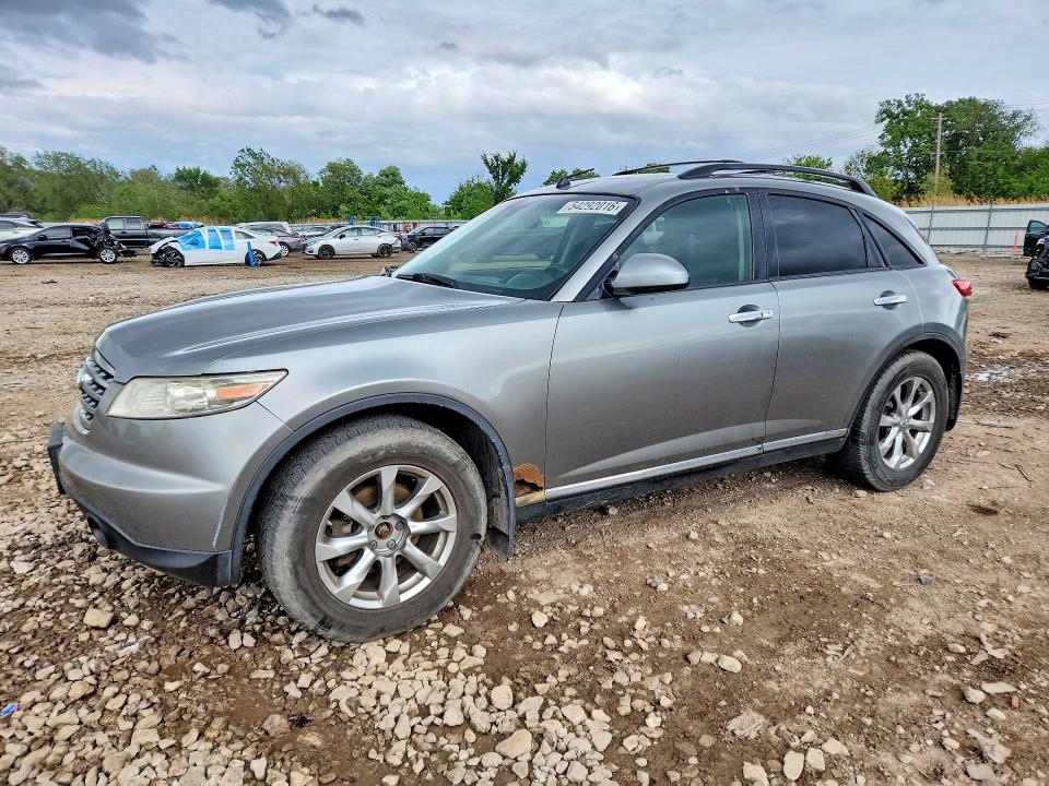 2007 Infiniti Fx35 VIN JNRAS08W77X201838 COPART salvage auction — NORMAL WEAR, Il - Certificate Of Title, sold $600 on 2026-07-31 (photo 1)