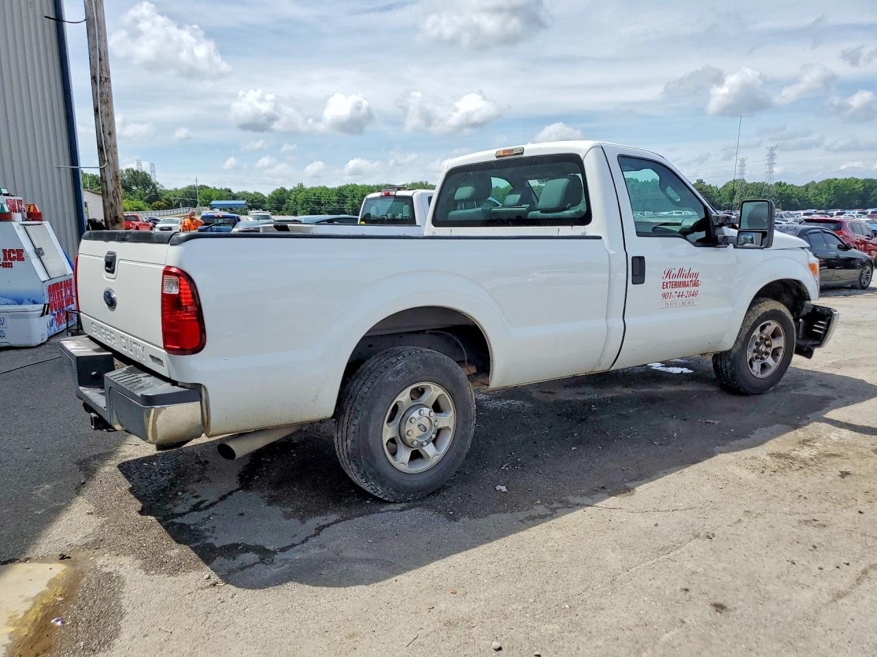 2016 Ford F-250 Super Duty VIN 1FTBF2A65GEB58613 COPART salvage auction — Front End, TN - SALVAGE CERTIFICATE, sold $2,900 on 2026-07-09 (photo 3)