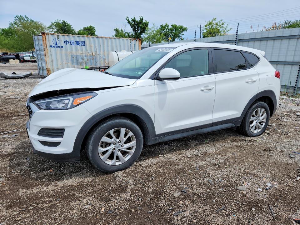 2021 Hyundai Tucson VIN KM8J2CA49MU327718 COPART salvage auction — FRONT END, Il - Salvage Certificate, sold $4,150 on 2026-07-29 (photo 1)