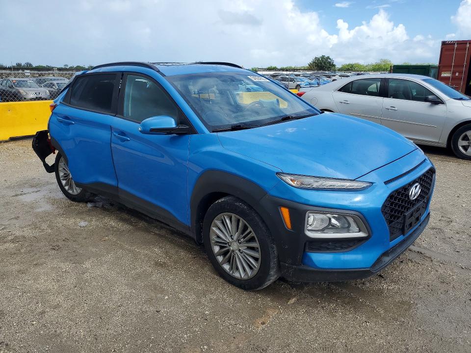 2018 Hyundai VIN KM8K2CAA4JU177152 COPART salvage auction — REAR END, Fl - Cert Of Title Slvg Rebuildable, sold $2,200 on 2026-07-22 (photo 4)
