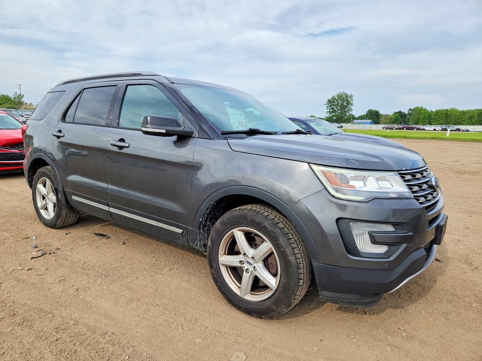 2017 Ford Explorer VIN 1FM5K8D89HGD84308 COPART salvage auction — REAR END, Oh - Cert Of Title-Salvage, sold $1,600 on 2026-07-02 (photo 4)