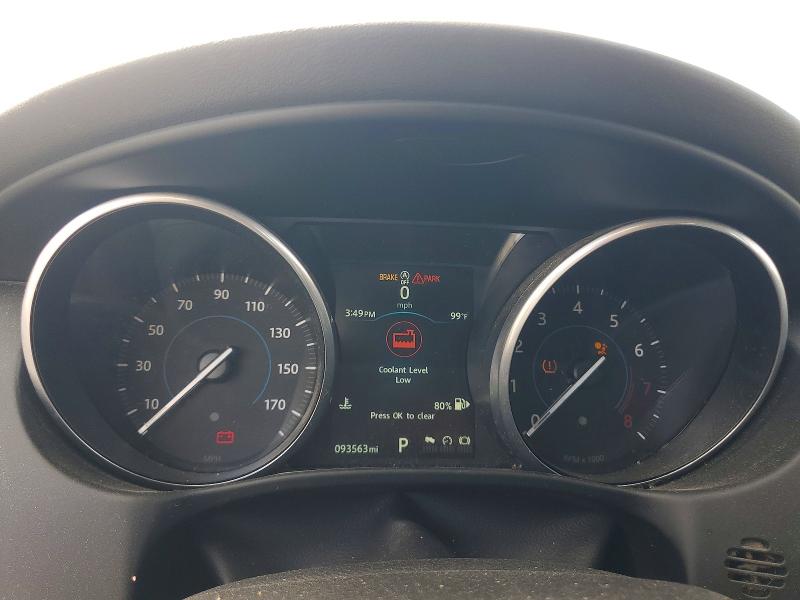 2017 Jaguar VIN SAJAR4BG9HA947881 COPART salvage auction — FRONT END, Nc - Salvage Certificate Of Title, sold $375 on 2026-07-20 (photo 9)