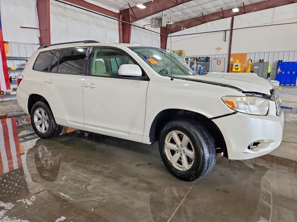 2010 Toyota Highlander VIN 5TDZK3EH0AS016957 COPART salvage auction — SIDE, IL - SALVAGE CERTIFICATE, sold $750 on 2026-07-06 (photo 4)