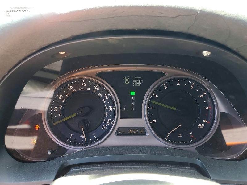 2006 Lexus Is 250 VIN JTHBK262562019453 COPART salvage auction — NORMAL WEAR, Va - Certificate Of Title, sold $1,250 on 2026-07-31 (photo 9)