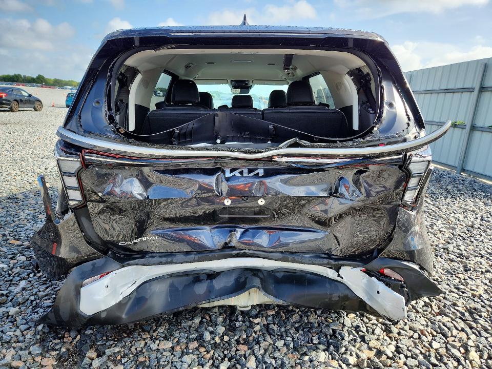 2025 Kia Carnival VIN KNDNB5K38S6534951 COPART salvage auction — REAR END, Fl - Certificate Of Destruction, sold $6,800 on 2026-07-13 (photo 6)