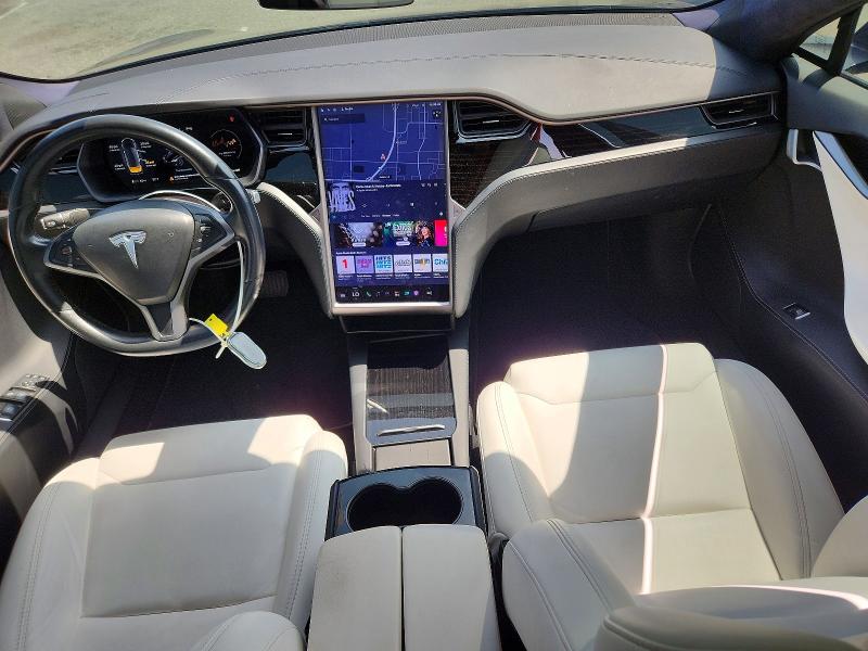 2019 Tesla Model s VIN 5YJSA1E20KF331817 COPART salvage auction — REAR END, Ca - Salvage Certificate, sold $11,400 on 2026-07-16 (photo 8)