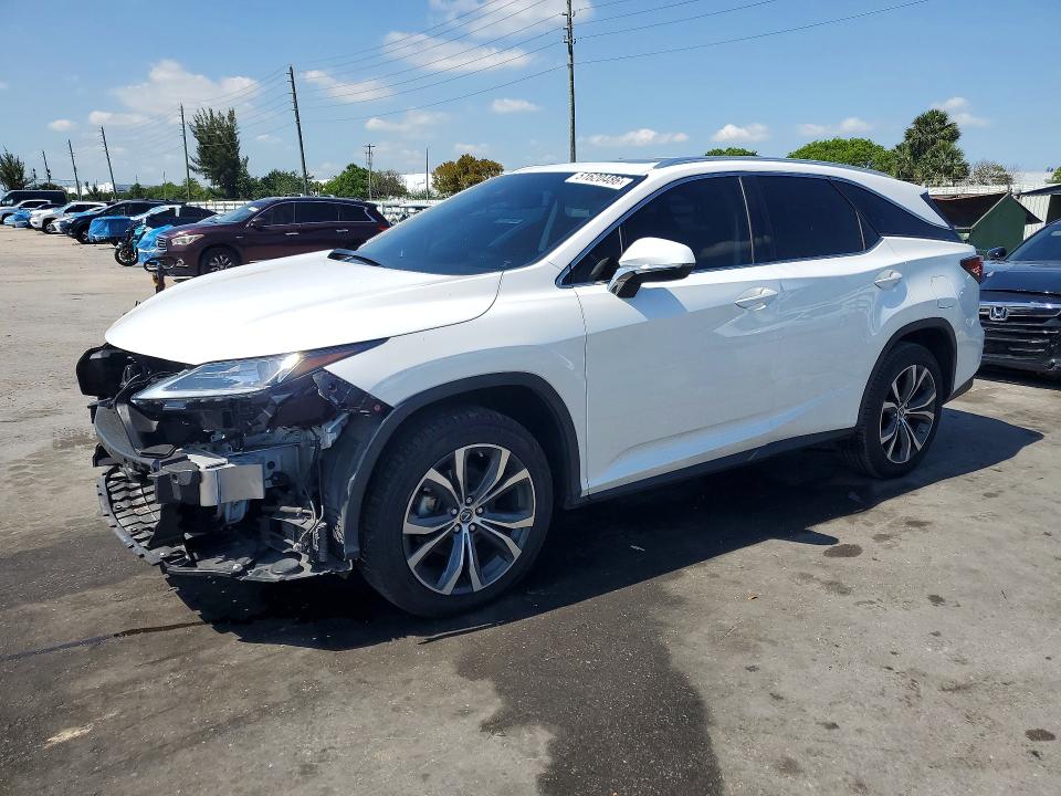 2022 Lexus Rx VIN JTJHZKEA4N2028544 COPART salvage auction — FRONT END, Fl - Cert Of Title Slvg Rebuildable, sold $21,000 on 2026-07-08 (photo 1)