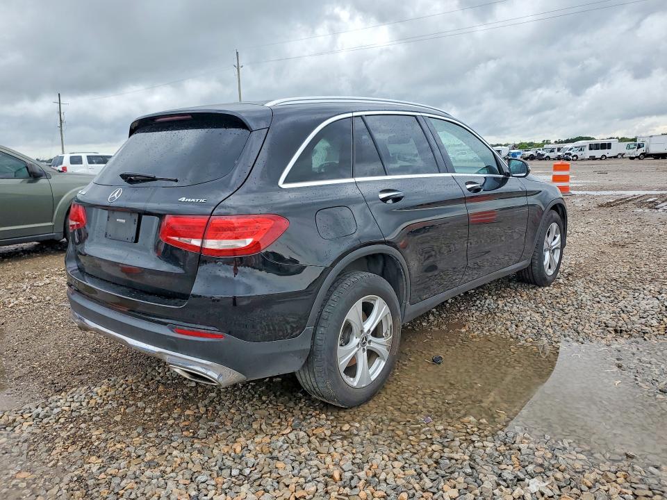 2018 Mercedes-benz Glc VIN WDC0G4KB6JV110339 COPART salvage auction — FRONT END, Tx - Salvage Vehicle Title, sold $2,100 on 2026-07-30 (photo 3)