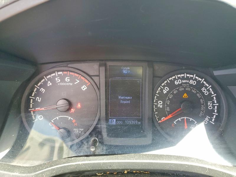 2019 Toyota Tacoma VIN 5TFRX5GN0KX165252 COPART salvage auction — FRONT END, Fl - Cert Of Title Slvg Rebuildable, sold $4,350 on 2026-07-20 (photo 9)